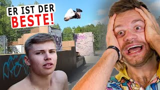 Das HÖCHSTE LEVEL im PARKOUR Jan Schlappen reagiert auf Elis Torhall [upl. by Eceined]