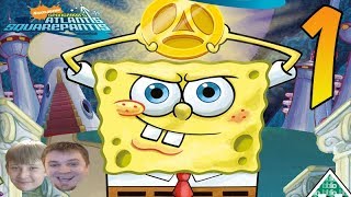 SpongeBobs Atlantis SquarePantis Video Game  PART 1  Dodge the Splodge [upl. by Darej854]