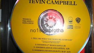 Tevin Campbell quotGoodbyequot 7quot Remix Edit [upl. by Silrak792]