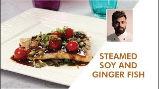 Steamed Fish Recipe  Asian Fish Recipe  Chef Varun Arora [upl. by Heath129]