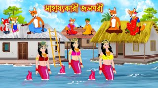 সাহায্যকারী জলপরী  Sahajjokari Jol Pori  Fox Cartoon  Rupkothar Golpo  Bangla Cartoon Golpo [upl. by Raffin]