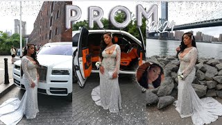 PROM VLOG 2k24GRWMHairNailsMakeupMORE [upl. by Nomled]