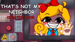 OPEN THE DOOR THATS NOT MY NEIGHBOR FT MISS DELIGHT😫😈   ANIMATION MEME [upl. by Calderon]