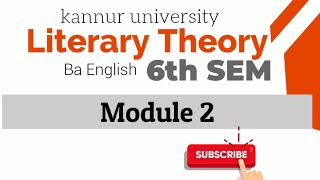 Literary Theory6th SEMKannur UniversityBA English [upl. by Anahsit209]