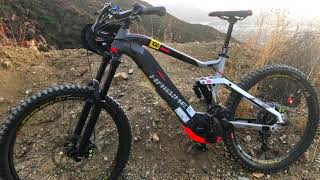 2018 Haibike XDURO NDURO 100 Review [upl. by Nhguavahs]