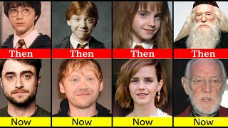 Harry Potter Cast Then and Now  Unbelievable Transformations [upl. by Sewoll656]