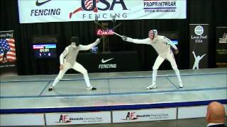 Division I Mens Foil Gold Medal Final  2014 July North American Cup [upl. by Hufnagel731]