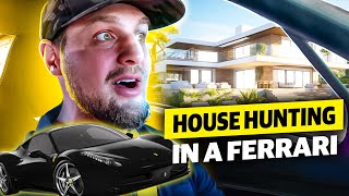 House Hunting For Clients in my Ferrari [upl. by Uball]