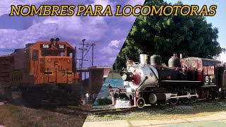 nombres para locomotoras mexicanas [upl. by Timus]