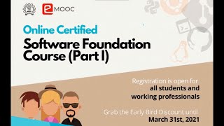 eYantra MOOC Software Foundation Course Registration Overview [upl. by Notgnimer603]