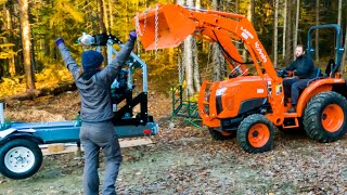 Assembling our Woodland Mills HM126 Woodlander XL portable sawmill [upl. by Birch]