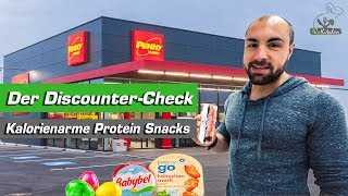 Der DiscounterCheck  Gesunde und kalorienarme Protein Snacks für unterwegs [upl. by Bonne471]