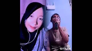 Karaoke smule rusli aprilia buih jadi permadani duet [upl. by Mcclain894]