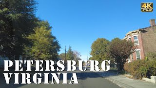 Petersburg Virginia  4K Hood Tour [upl. by Lezned]