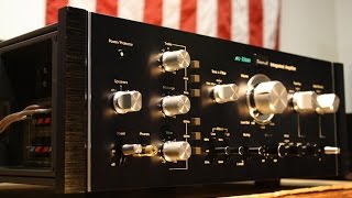 Vintage Japanese Amplifier  Sansui AU11000  Demonstration and Sound Test ✅  4K [upl. by Chantal704]