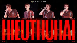 HIEUTHUHAI  Live at GENfest 23  Full Set Fancam [upl. by Sucramad]