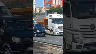 Mercedes harfiyat tırı araç çekici povtruck trucking volvo tatra [upl. by Suiratnod]