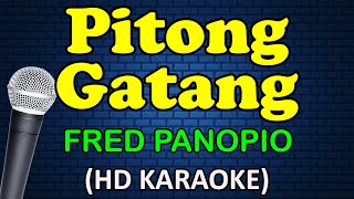 PITONG GATANG  Fred Panopio HD Karaoke [upl. by Reteid851]