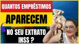 🔴 QUANTOS EMPRÉSTIMOS APARECEM NO SEU EXTRATO INSS   CONSIGNADO  ANIELI EXPLICA [upl. by Ailahk]