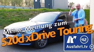 Meine Meinung und Erfahrungen 2020 BMW 520d xDrive Touring Sport Line MHEV G31 [upl. by Xyno]