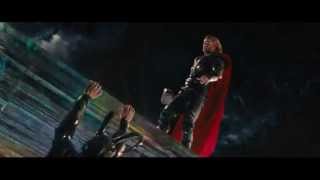 Thor vs Loki  The Tesseract The Avengers amp MarvelAudiomachine100 Years War Heroic Choral [upl. by Euqinna]