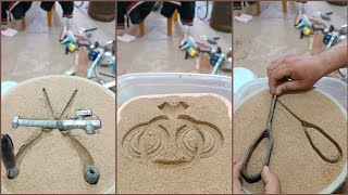 Casting in different molds casting [upl. by Ocker882]