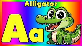 Animal Phonics Song  Learn ABC Alphabet for Children  ABC Baby Songs [upl. by Oicanata]