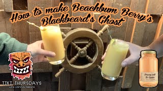 How to make Beachbum Berrys Blackbeard’s Ghost cocktail [upl. by Notnel378]