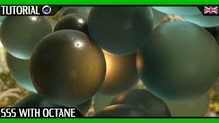 Tuto EN Subsurface Scattering with Octane Forester and Cinema 4D [upl. by Sinnaiy]