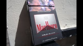 REVIEW Marlboro Black Mild  Discover The Powerful Mild [upl. by Dann75]