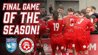 FINAL GAME OF 2324 WampH vs Poole Town  Full Highlights [upl. by Nawoj779]