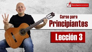 Curso de guitarra para principiantes Lección 3 RITMOS y RASGUEOS [upl. by Felipe]