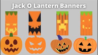 Minecraft Jack O Lantern Banners 116 [upl. by Ylenaj]