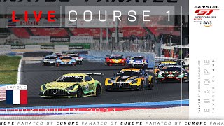 EN DIRECT  Course 1  Hockenheim  Fanatec GT Europe 2024 Francais [upl. by Magdala]