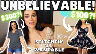 BAD VS WORSE Style Box BATTLE StitchFix Vs Wantable  Try On Unboxing [upl. by Brout]