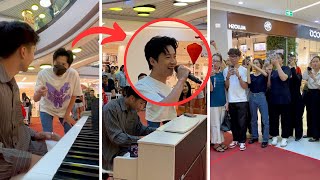 I play with one of the most famous Vietnamese singer NgoKienHuyOfficial in a mall [upl. by Adoh965]