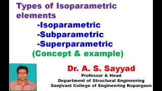 Finite Element Method Unit 4 Lecture 2 Isoparametric Formulation [upl. by Baseler]