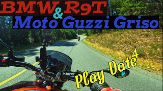 BMW R9T amp Moto Guzzi Griso 1200 Playdate  Part 4  quotThe Tail of the Cougarquot [upl. by Ariak729]