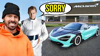 EX STIG CRASHED MY MCLAREN THAT I JUST REBUILT [upl. by Dnumde153]