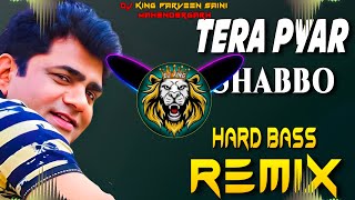 Tera Pyar Shabbo Dj Remix  Hard Bass  High Vibration Mix  Dj Parveen Saini Mahendergarh [upl. by Ynnob789]