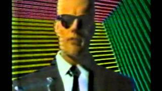 The story behind MAX HEADROOM Rare 1986 TV Spot [upl. by Leahcimdivad65]