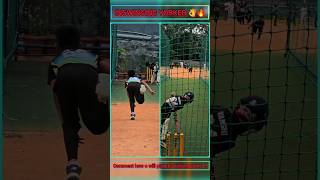 How to play Inswinging Yorker 💥🏏 cricket ytshorts yorkers shorts youtube t20wc kohli bowling [upl. by Xuerd]