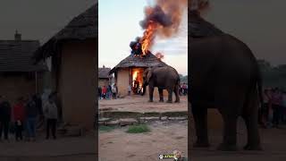 elephant animals travel fire africa facts kabalive urdumusic funny makkalive [upl. by Merkley]