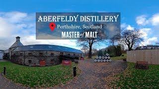 Welcome to Aberfeldy Distillery  A Virtual Reality Tour  Master of malt [upl. by Thesda558]