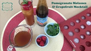 Summer Mocktail I Pomegranate Molasses amp Grapefruit [upl. by Eneryt]