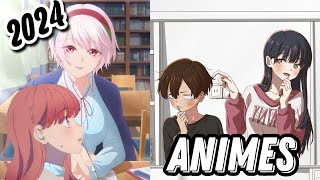 TOP 10 ROMANCE ANIME OF 2024  NEW AND RETURNING [upl. by Kiel]