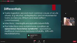 Approach to a child with Acute Ataxia  dr Marwa Bashir [upl. by Nagek]