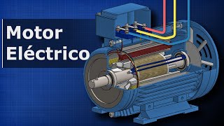 Cómo Funcionan los Motores Eléctricos  Motores de Inducción de CA Trifásicos Motor de CA [upl. by Resee]