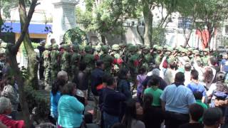 Himno Nacional Mexicano interpreta la SEDENA agosto 20 del 2016 [upl. by Soble]