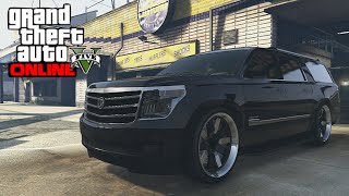 GTA 5  Granger 3600LX SUV Showcase Chevrolet Suburban [upl. by Arodnap]